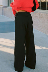 Vaqueros de pierna ancha con bolsillos