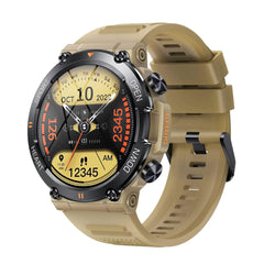 1.39" HD Bluetooth Call Smartwatch for Men Khaki color