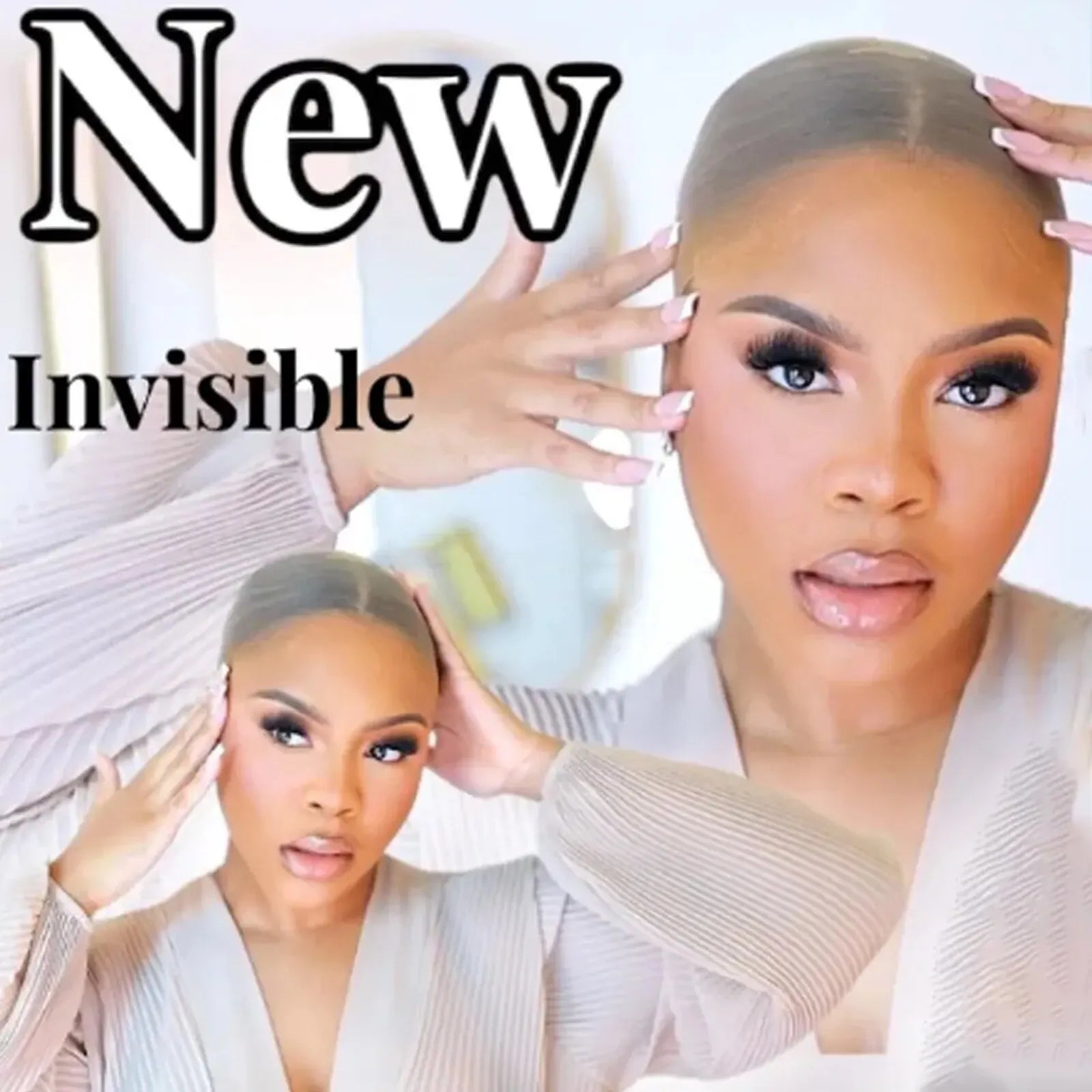1/5/10 Pack Invisible HD Wig Cap for Lace Front Wig