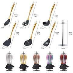 1-7PCS/Set Silicone Cooking Tool Set