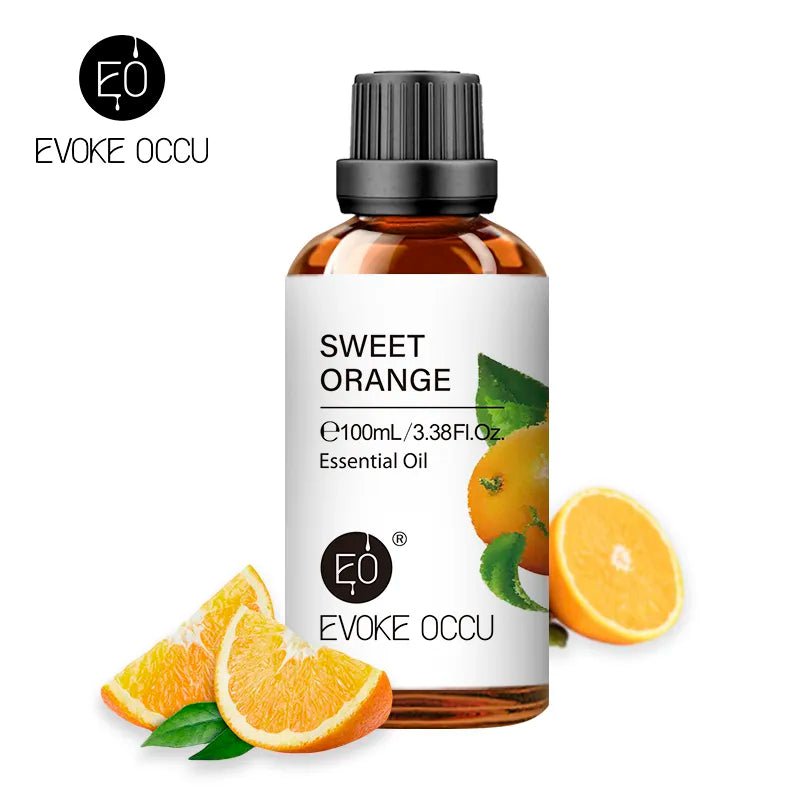 100ml Essential Oils for Diffuser and Humidifier: Vanilla, Eucalyptus, Jasmine, Rose, Lavender, Rosemary, Peppermint, Tea Tree Sweet Orange / 100ml / CHINA