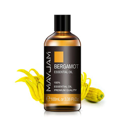100ml Essential Oils for Humidifier - Aromatic Diffuser, Lavender, Eucalyptus, Rose, Ginger, Lemongrass - Fragrance Oil for Making Candles Bergamot / 100ml / Poland