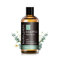 100ml Essential Oils for Humidifier - Aromatic Diffuser, Lavender, Eucalyptus, Rose, Ginger, Lemongrass - Fragrance Oil for Making Candles Eucalyptus / 100ml / Poland