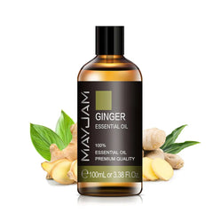 100ml Essential Oils for Humidifier - Aromatic Diffuser, Lavender, Eucalyptus, Rose, Ginger, Lemongrass - Fragrance Oil for Making Candles Ginger / 100ml / Poland