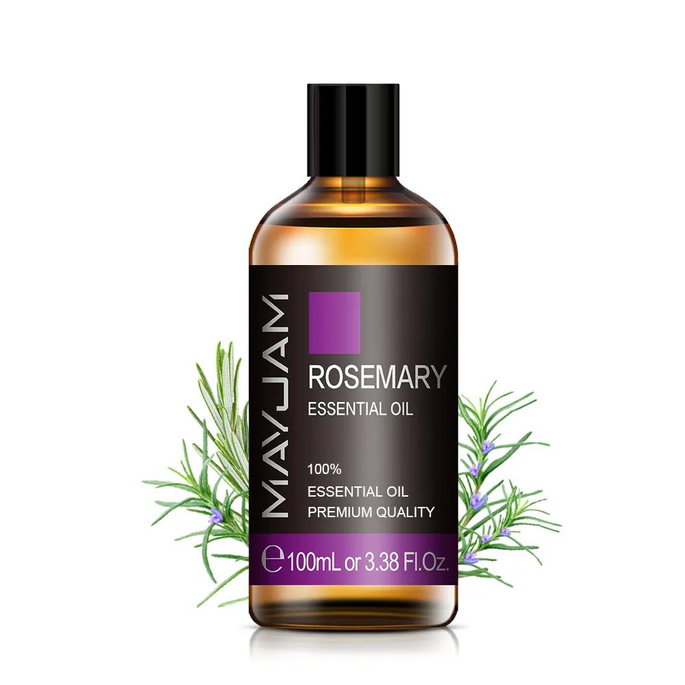 100ml Essential Oils for Humidifier - Aromatic Diffuser, Lavender, Eucalyptus, Rose, Ginger, Lemongrass - Fragrance Oil for Making Candles Rosemary / 100ml / Poland