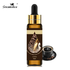 10ml Pure Fruit Essential Oil: Flower Aroma Fragrance for Candle Making - Lavender, Passion, Musk, Coconut, Original Perfumes for Men Coffee