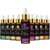 10ml Pure Lavender, Eucalyptus, Rose, Lemon, Jasmine, Vanilla, Mint, Sandalwood, Bergamot, Tea Tree Essential Oils for Diffuser Aroma