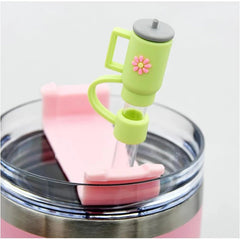 10Pcs Silicone Straw Cover Caps 1