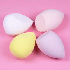 12Pc Velvet Triangle Makeup Sponges for Face and Eyes 4pcs-Package D
