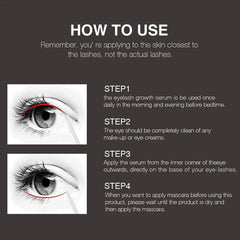 12pcs Eyelash Growth Serum & Lash Lift Rollers 12pcs