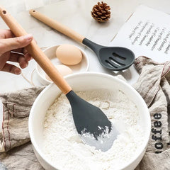 12PCS Non-Stick Silicone Kitchen Utensils Set
