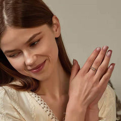 14k Gold Knotted Superfine Stack Ring Adjustable / Gold