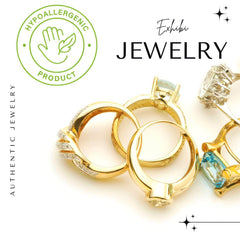 14K Gold Paved Crystal Emerald Cuff Ring Adjustable / Black