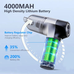 150,000PA Wireless Car Vacuum Cleaner