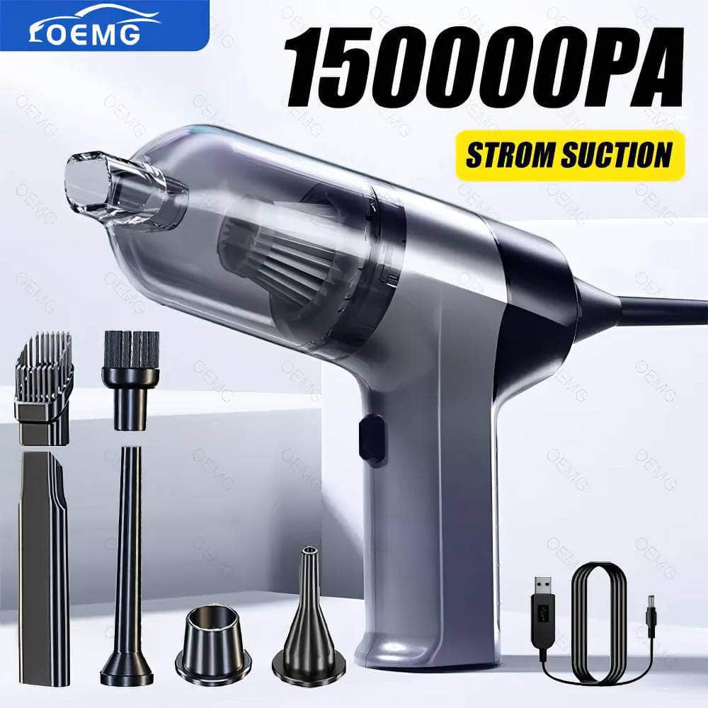 150,000PA Wireless Car Vacuum Cleaner
