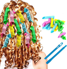 18Pcs Set of Magic Hair Curler Wave Formers 18Pcs Set