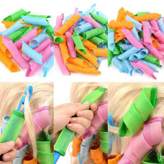 18Pcs Set of Magic Hair Curler Wave Formers 18Pcs Set