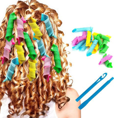 18Pcs Set of Magic Hair Curler Wave Formers 18Pcs Set