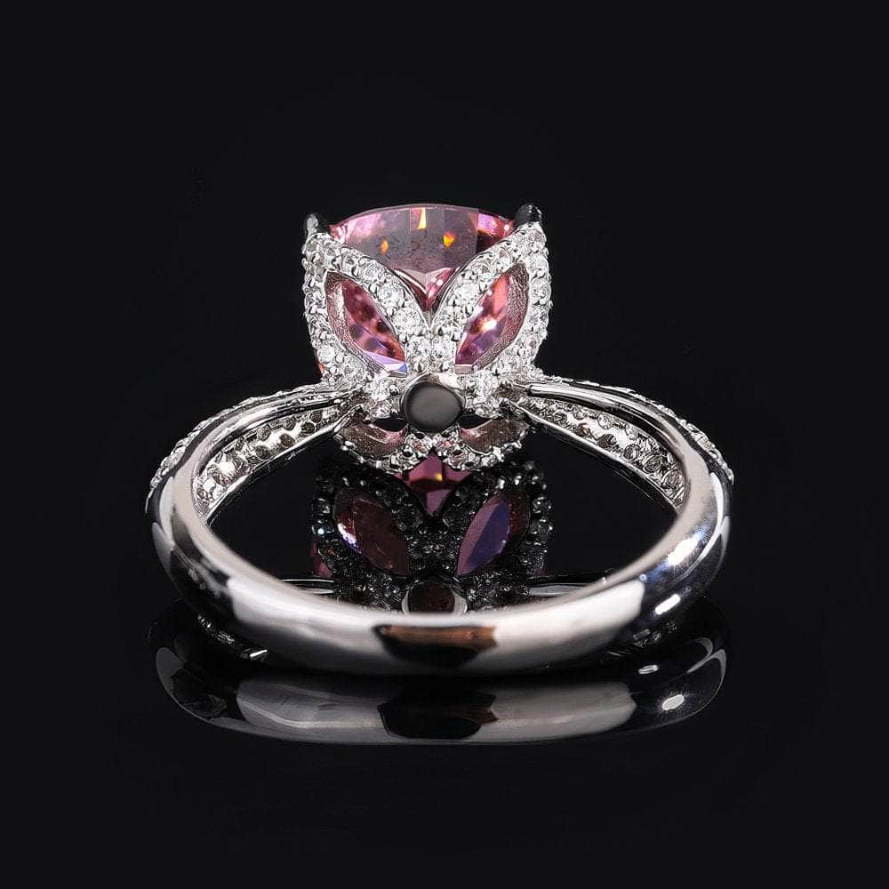 2.32 CT 14K White Gold Lab Grown Yellow Canary Diamond Ring