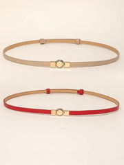 2-Piece Multicolor Self-Stretch Dress Women's Belt 105CM / C