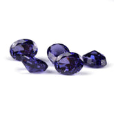 3 Set Amethyst Oval Cut Lab Grown Diamond Gemstone 3*5mm / Amethyst / Oval