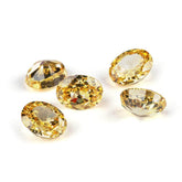 3 Set Canary Yellow Oval Cut Lab Grown Diamond Gemstone 3*5mm / Canary / Oval