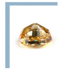 3 Set Canary Yellow Round Cut Lab Grown Diamond Gemstone