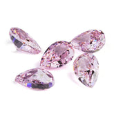 3-Set Light Pink Pear Cut Lab Grown Diamond Gemstone 3*5mm / LightPink / Pear