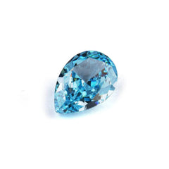 3 Set Sea Blue Pear Cut Lab Grown Diamond Gemstone