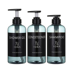 300/500ml Soap Pump Dispenser - Bathroom, Shampoo, Kitchen Dish Wood Pump Bottle, Refillable Shower Gel, Hand Liquid Storage Container
