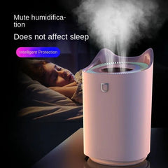 3000ml Dual Jet Air Humidifier - Large Capacity Atomizer, Ultrasonic Aroma Diffuser, Cool Mist Maker, Air Purifier