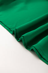 Blusa de media manga con cuello barco