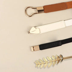 4-Piece Fashion Dress Belts for Women Other
