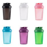 400ML Blender Shaker Bottle: BPA-Free Plastic with Stainless Ball for Leakproof Protein Shakes, Ideal for Workout, Gym