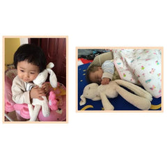 42cm soft plush rabbit doll: ideal for soothing babies to sleep in cribs