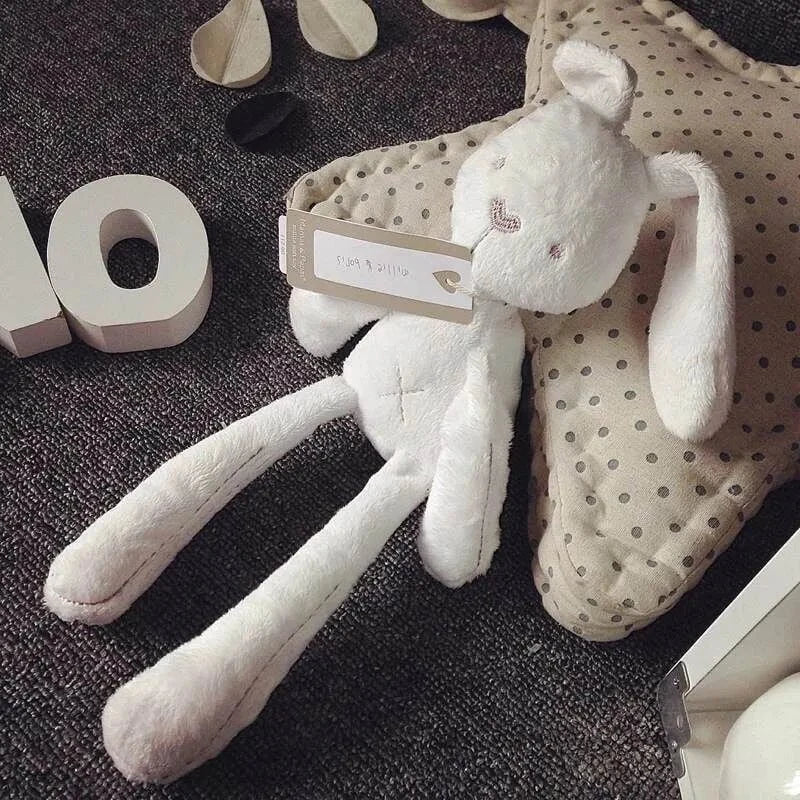 42cm soft plush rabbit doll: ideal for soothing babies to sleep in cribs