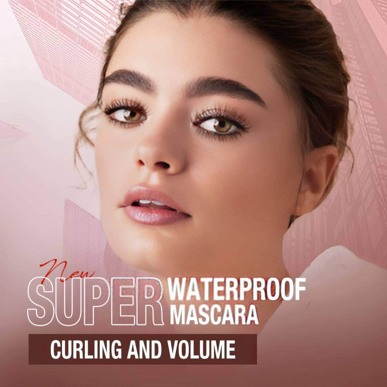 4D Mascara: Black, Lengthening Volume, Silky Eyelash Extension, Smudge-proof Curling - 36-Hour Waterproof Eye Cosmetic