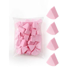 50PCS Fan Shaped Makeup Sponge Puff for Powder Concealer