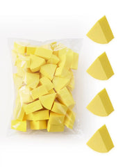 50PCS Fan Shaped Makeup Sponge Puff for Powder Concealer XSJFP50PYS