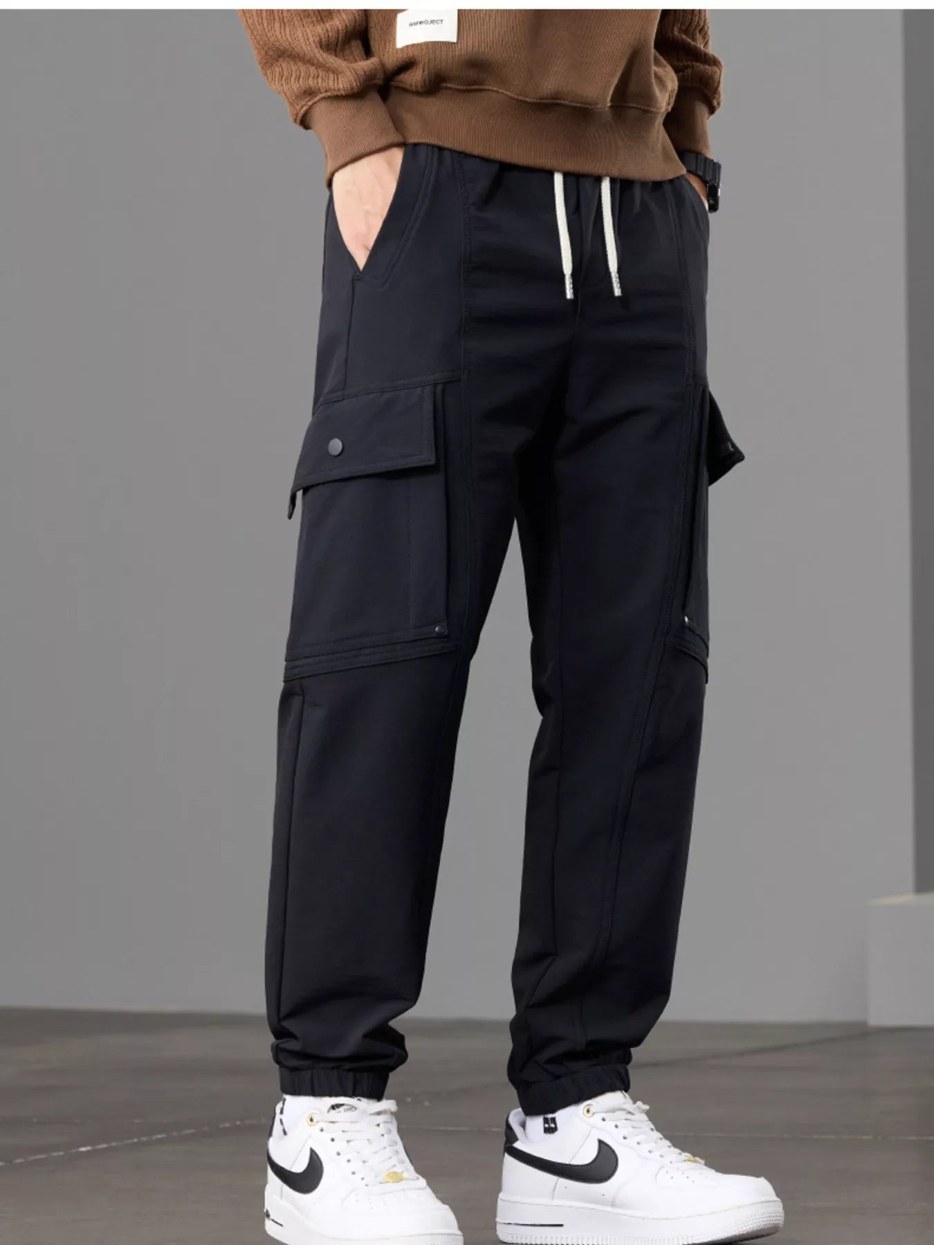 mens-casual-cargo-pants-with-drawstring-waist-04