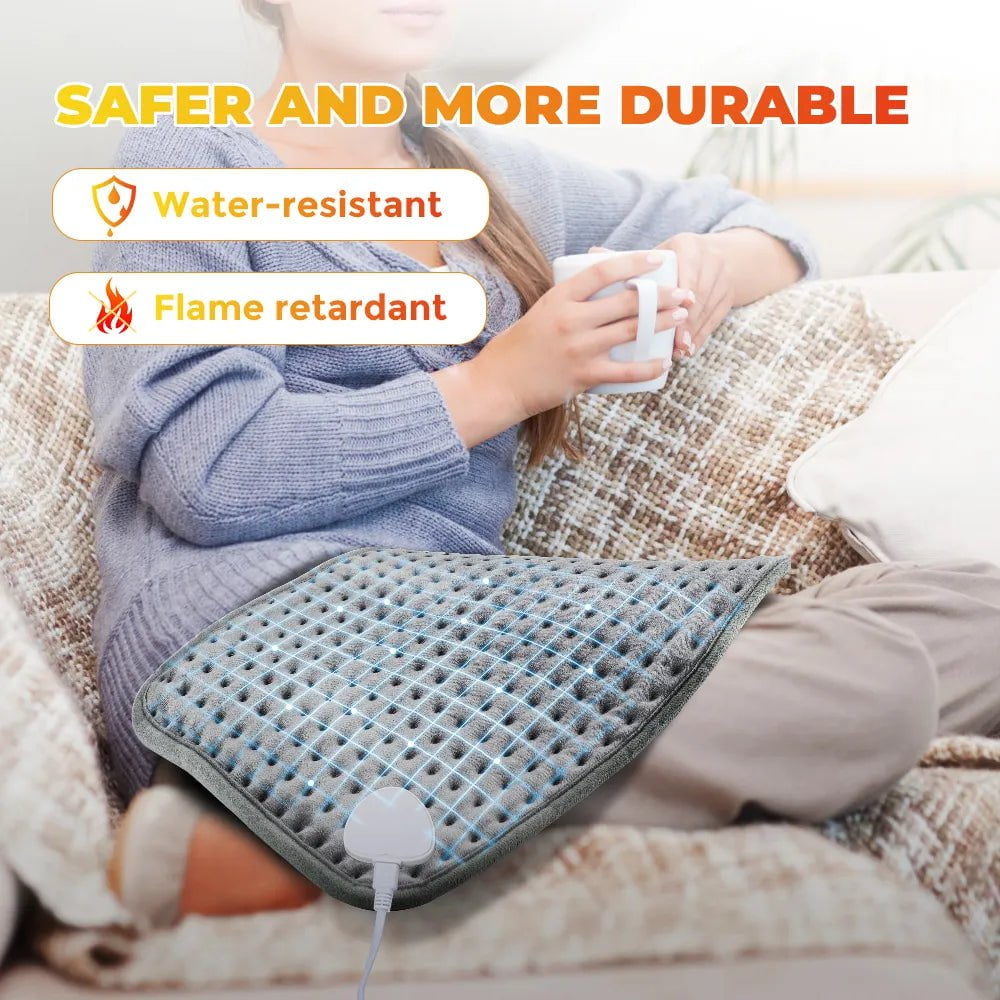 58x29CM Electric Heating Blanket - Heated Mat for Bed and Sofa, Warm Winter Thermal Blanket, Home Use