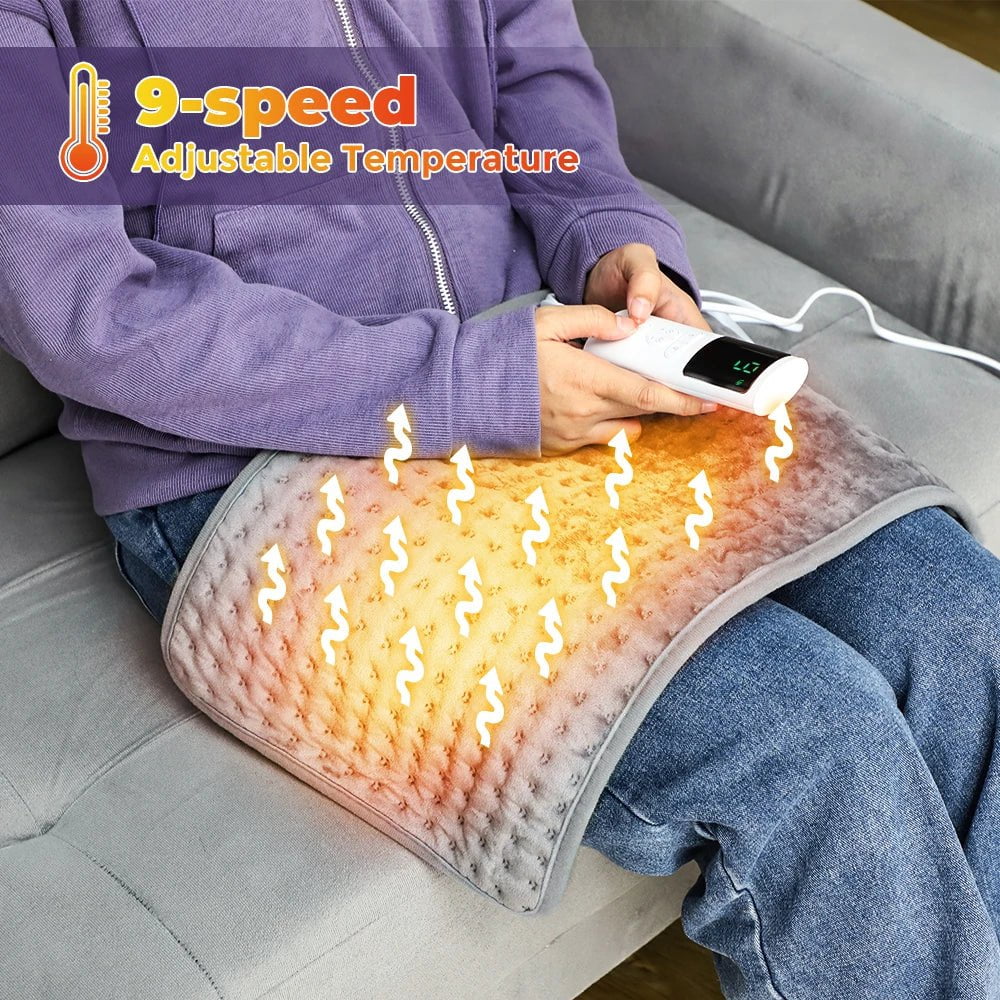 58x29CM Electric Heating Blanket - Heated Mat for Bed and Sofa, Warm Winter Thermal Blanket, Home Use