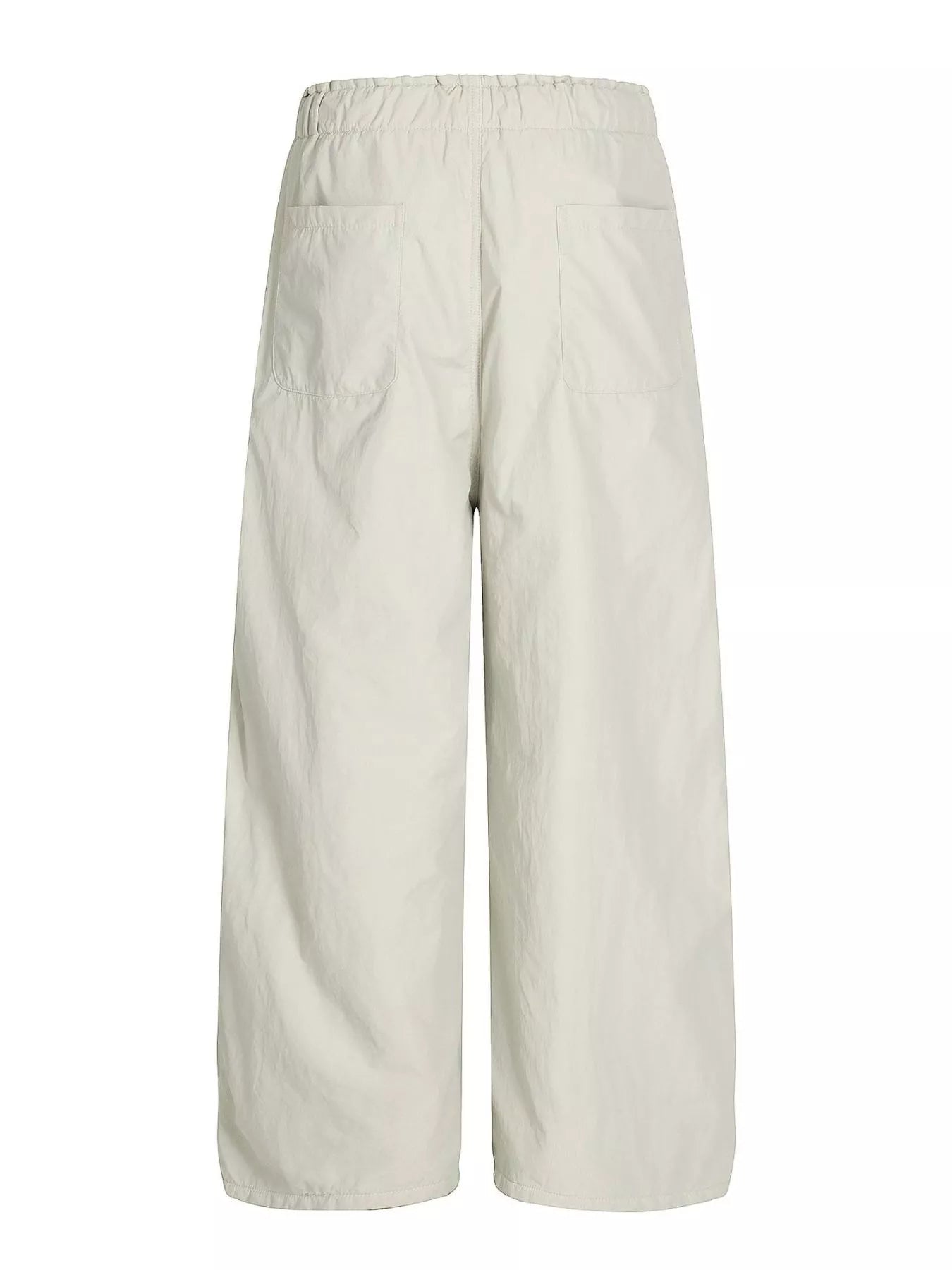 Men's casual pants with a wide leg silhouette.