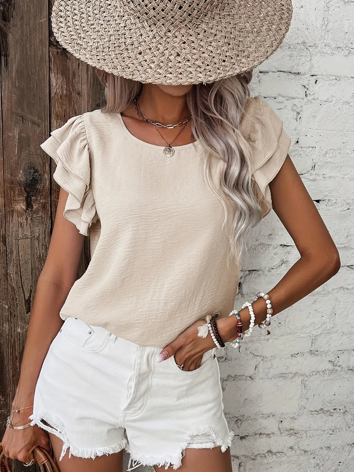ruffled-round-neck-cap-sleeve-blouse-04