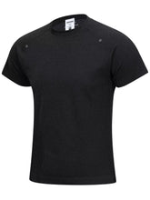 Men's short-sleeve T-shirt featuring a textured knit fabric.