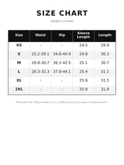 Size chart for one shoulder draped bodycon mini dress in sizes extra small to 2XL