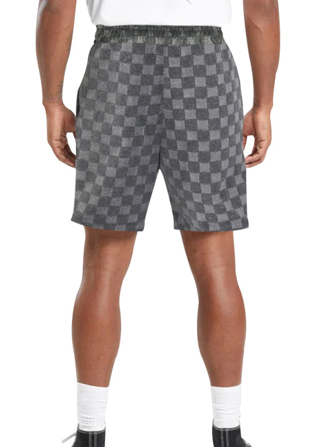 mens-full-size-textured-checkered-casual-shorts-plus-size-06
