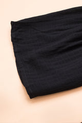 Top de manga tres cuartos con escote en V y abertura