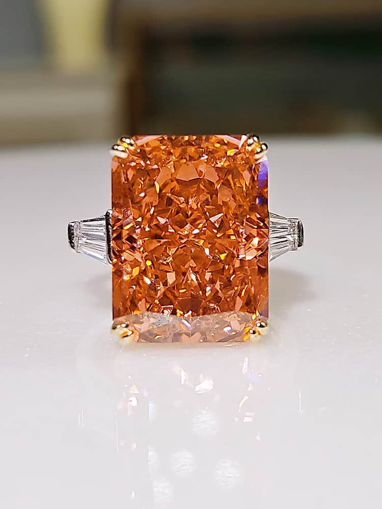 925 Sterling Silver Ring with Pink Stone