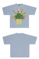 Abstract Multi-Armed Graphic Tee